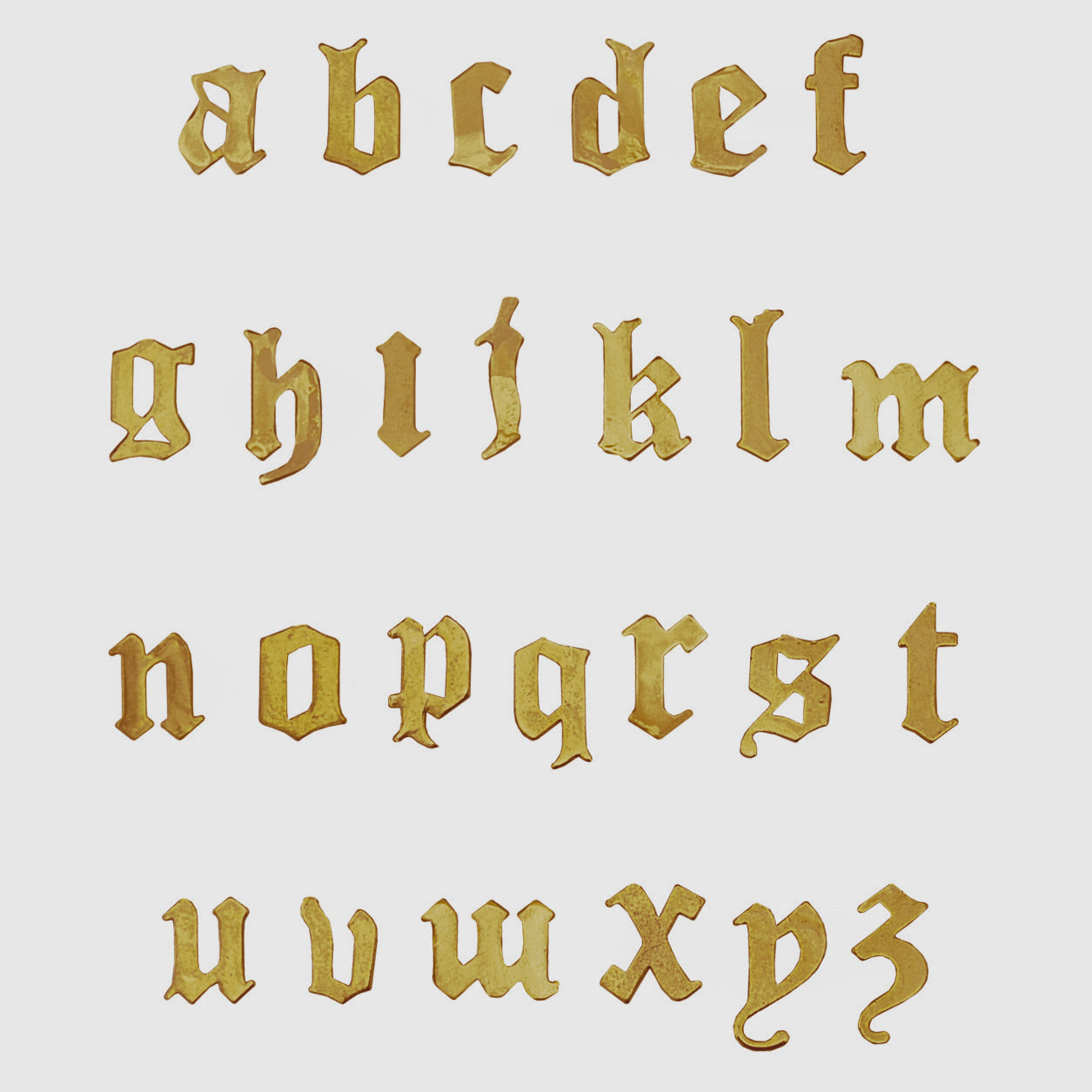 The Baptist - Diamond Letter Pendant