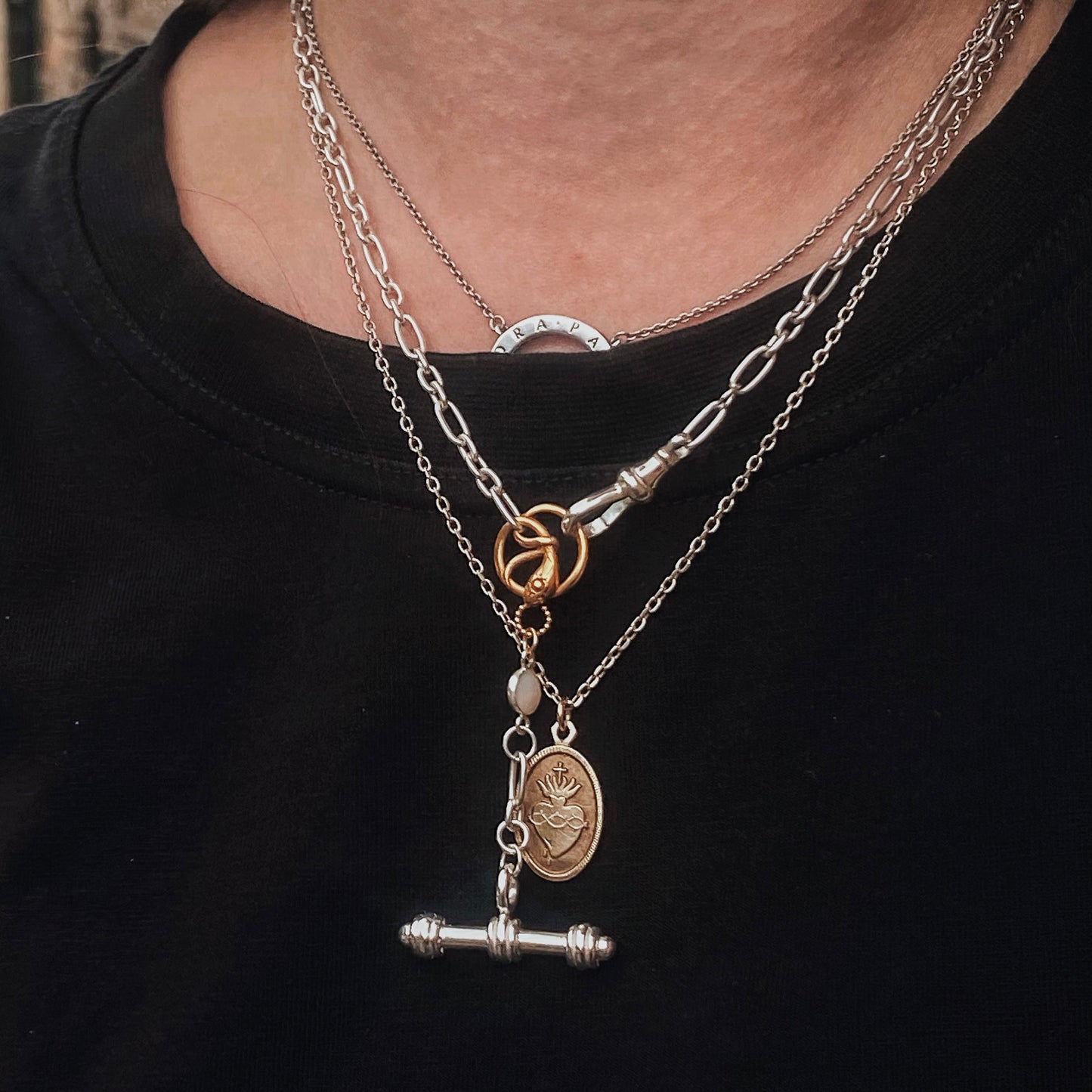 The Baptist - Ophis T-Bar Chain Necklace