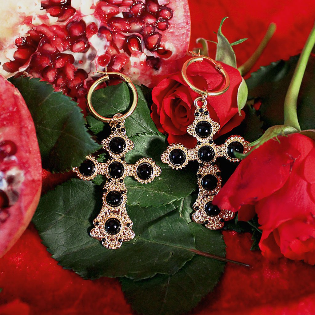 HERALDRY EARRINGS - The Baptist