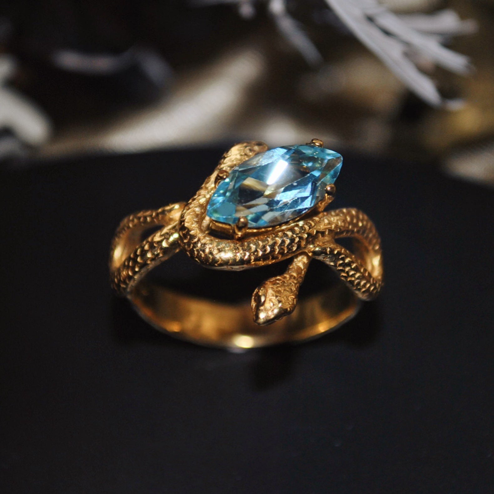 The Baptist - Fydia Topaz Ring