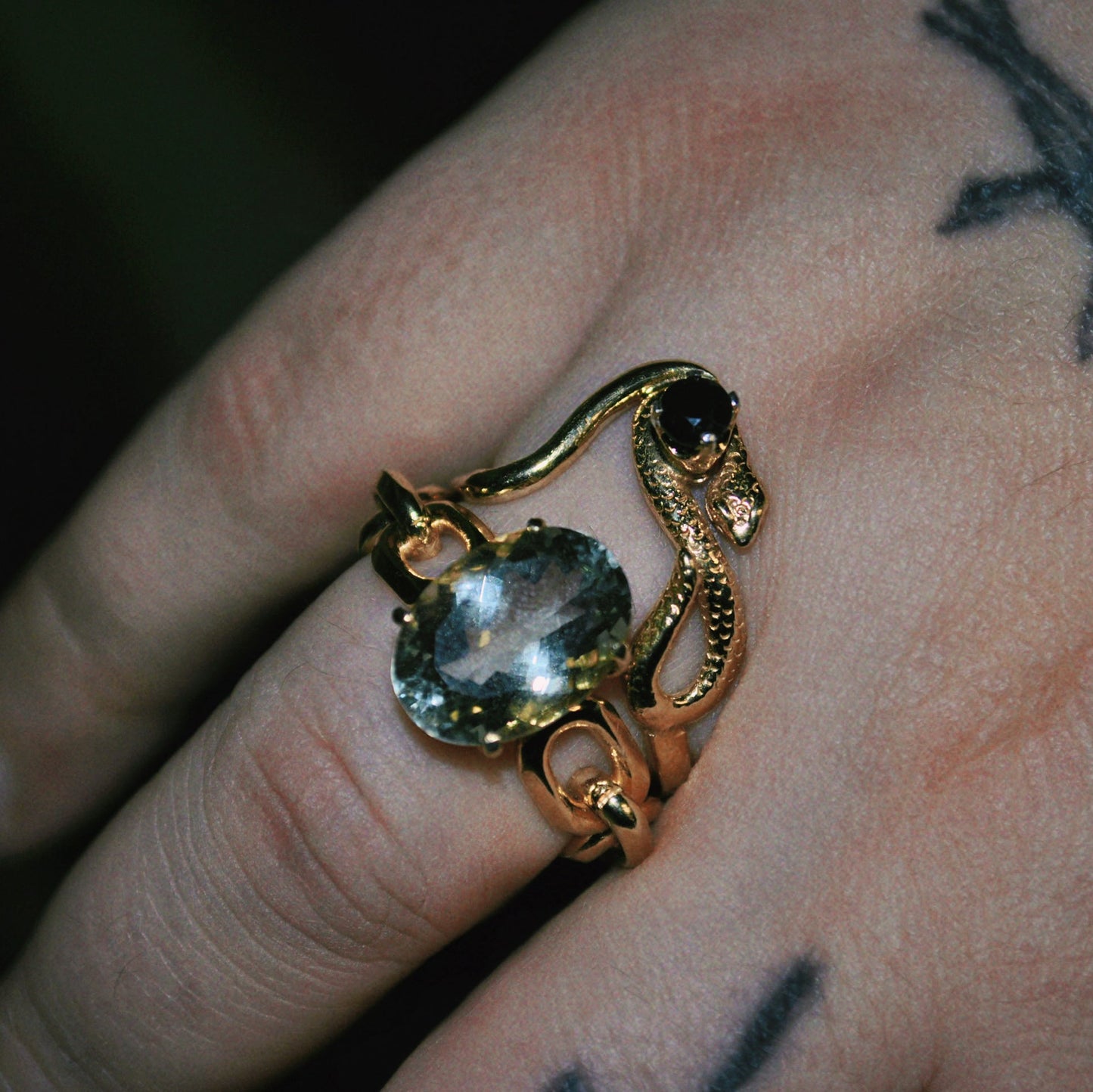 The Baptist - Ophis Wishbone Ring