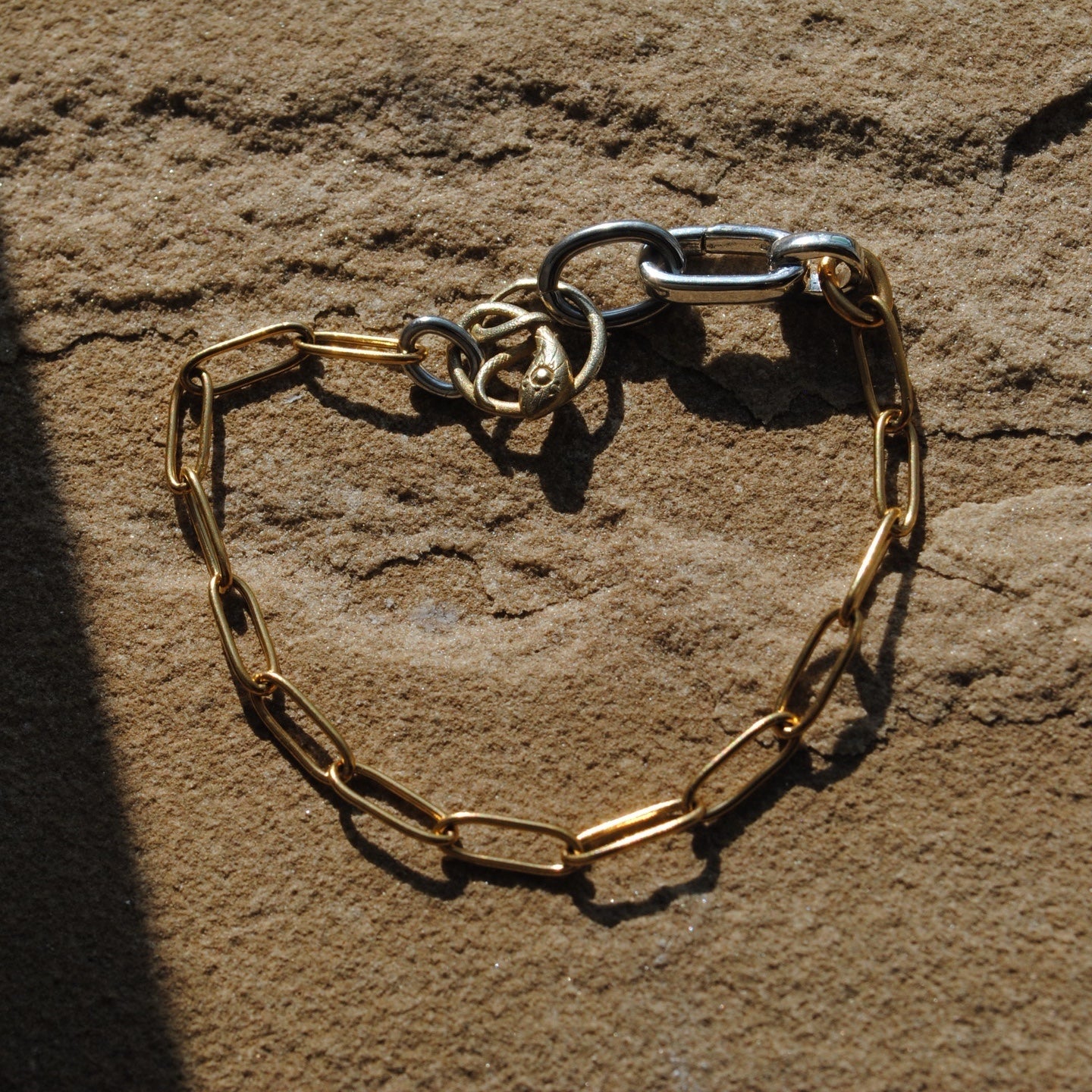 DESMOS MIXED METAL BRACELETS