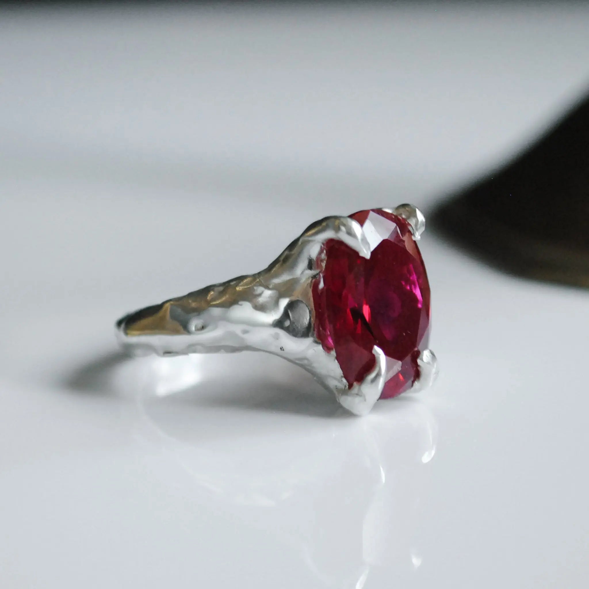 The Baptist - Hephaestus Ruby Ring