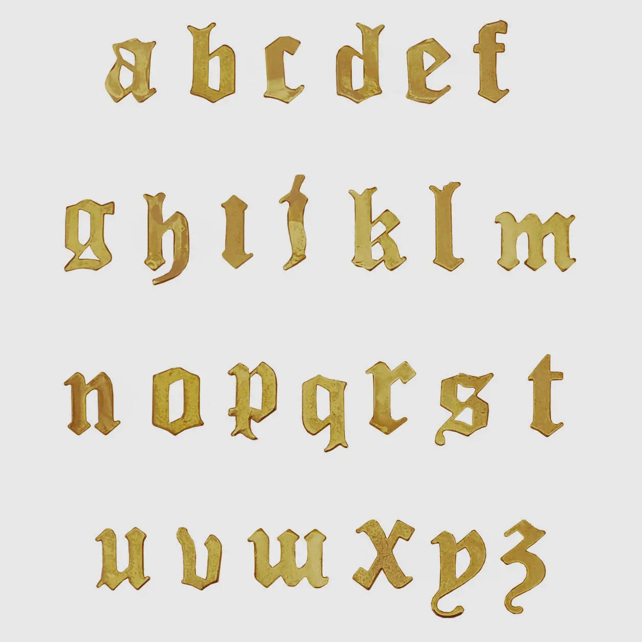 The Baptist - Diamond Letter Pendant