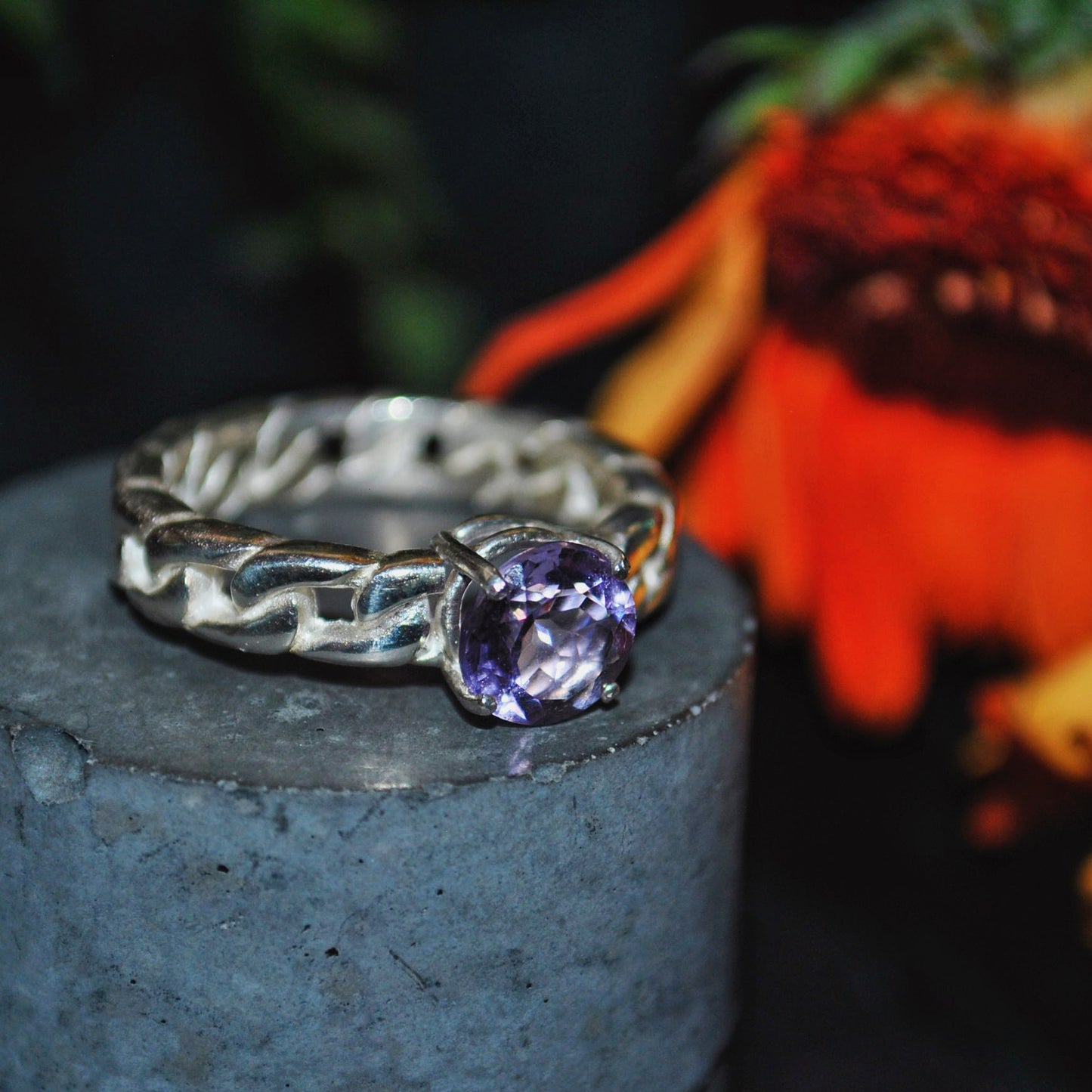 The Baptist - Lilith Amethyst Ring