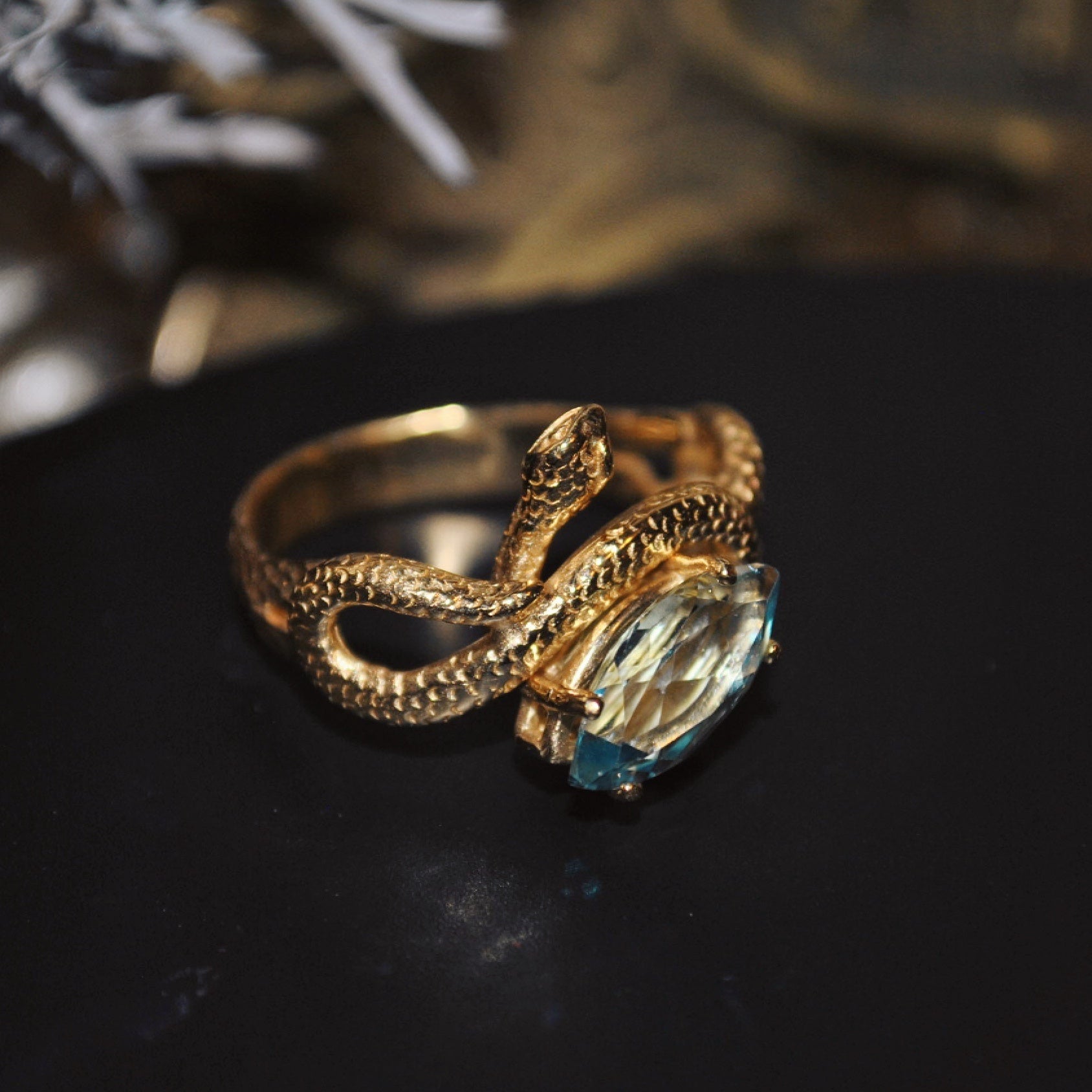 The Baptist - Fydia Topaz Ring